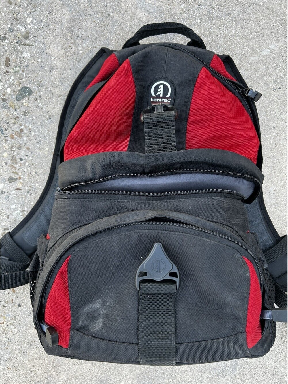 Tamrac Camera Backpack Padded Hiking SAS Photography Hiking Travel Padded Red